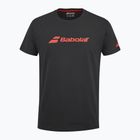 Maglietta Babolat Exercise uomo nero/nero