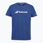 Maglietta Babolat Exercise da uomo blu sodalite