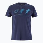 Maglietta Babolat Drive in cotone blu heritage da uomo