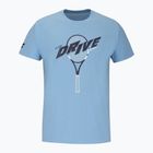 Maglietta Babolat Drive in cotone blu heritage da uomo