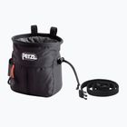Sacco per magnesio Petzl Saka Poche black