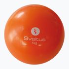 Sveltus Palla medica pesata da 1 kg arancione