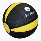 Palla medica Sveltus da 1 kg nero/giallo
