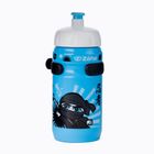 Bottiglia da bici Zefal Little Z - Ninja Boy + Supporto universale per clip 350 ml blu/bianco