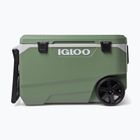 Igloo Ecocool Latitude 90 Qt Roller 85 l frigo vintage verde touring