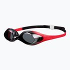 Occhialini da nuoto per bambini arena Spider rosso/fumo/nero