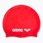 Cuffia Arena Classic in silicone rosso/bianco