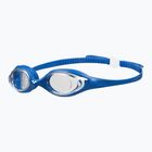 Occhiali da nuoto arena Spider chiaro / blu / bianco