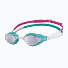 Occhialini da nuoto Arena Air-Speed Mirror argento/turchese/multi