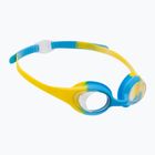 Occhialini da nuoto per bambini Arena Spider trasparenti/gialli/azzurri