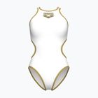 Costume da bagno intero donna Arena One Biglogo One Piece white/gold
