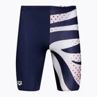 Maglia da bagno arena Multi Stripes da uomo navy/bianco multi