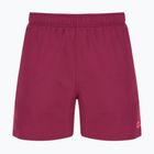 Pantaloncini da bagno arena Fundamentals Boxer R da uomo viola scuro/calipso corallo