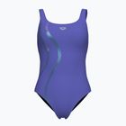 Costume da bagno intero donna arena Ginevra Wing Back viola