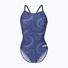 Costume da bagno intero donna arena Fireflow Lightdrop Back navy/team navy