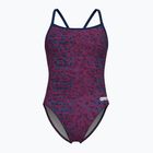 Costume intero donna arena Snake Skin Challenge navy/team redwhiteblue