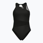 Costume da bagno intero donna arena Mesh Angle Vent Back B nero