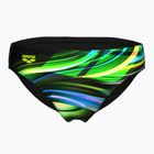 Slip da bagno arena Bloom da uomo multi nero/nero