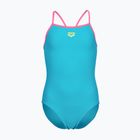 Costume da bagno intero bambino arena Light Drop Solid eyeblush/shocking pink/shocking pink
