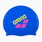 Cuffia da nuoto arena Big Logo neon blue/shocking pink/yellow star