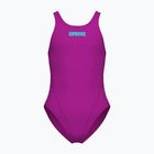 Costume da bagno intero bambino Arena Team Swim Tech Solid very fuchsia/water