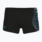 Boxer da nuoto uomo arena Basic Swim Short black/turquoise