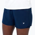 Pantaloncini da tennis da donna Tecnifibre Team Stretch Short W navy