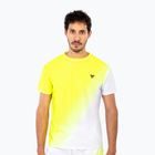 Maglietta da tennis da uomo Tecnifibre X-Loop Tee white/yellow