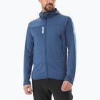 Felpa con cappuccio Millet Fusion Grid da uomo in denim scuro