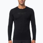 Maglia da trekking a maniche lunghe da uomo Millet Ubic Wool LS Pullover black