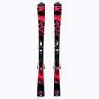 Sci da discesa per bambini Rossignol Hero JR Multi Event + attacchi KID4 nero/rosso