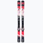 Sci da discesa per bambini Rossignol Hero JR XP JR + attacchi XP7 GW nero/rosso