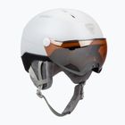 Casco da sci Rossignol Fit Visor Impacts donna bianco/arancio/argento