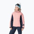 Giacca da sci Rossignol Girl Polydown cooper rosa per bambini