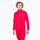 Rossignol uomo Blackside Fleece Fz felpa sportiva rossa