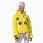 Giacca da sci donna Rossignol Lumy Down Bomber giallo vero