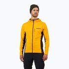 Felpa uomo Rossignol Blackside Mix Full Zip Hoodie Fleece saffron yellow
