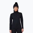 Pile donna Rossignol Mid Layer Stretch Half Zip black