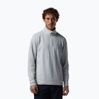 Felpa da sci uomo Rossignol Mid Layer Stertch Half Zip light grey