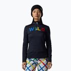 Felpa termica donna Rossignol JCC Quarter Zip First Layer black