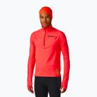 Felpa da uomo Rossignol Hero Half Zip First Layer neon red