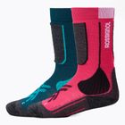 Calze da sci bambini Rossignol Essential 2 pack electric fuchsia