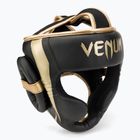 Casco da boxe Venum Elite nero/oro