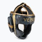Casco da boxe Venum Elite grigio-oro VENUM-1395-535
