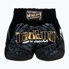 Pantaloncini da allenamento Venum Attack Muay Thai nero/grigio