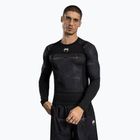 Rashguard Venum G-Fit Air a manica lunga da uomo nero profondo/sabbia del deserto