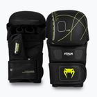 Guanti da sparring Venum Training Camp 4.0 nero/verde scuro
