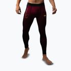 Leggings da allenamento da uomo Venum Tactical XT Spats nero/bordeaux/oro