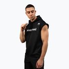 Felpa da uomo Venum Boxing VT Sleeveless Hoodie nero/bianco