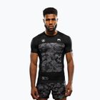 Maglietta da allenamento da uomo Venum X Polaris Rashguards nero/grigio tempesta